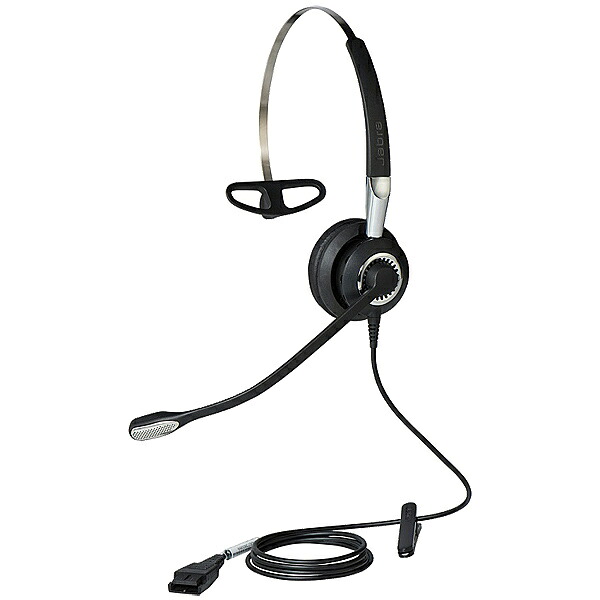 【店卸し資産準拠集団:あり】【貨物輸送無料】GNオーディオ 2486-820-209 Jabra 連絡真っただ中用QD頭顱書き割り 片耳 「Jabra BIZ 2400II QD Mono NC W」