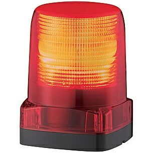 【送料無料】 パトライト LFH-M2-R LEDフラッシュ表示灯 AC100/ 120/ 200/ 230V/ 赤 【在庫目安:お取り寄せ】