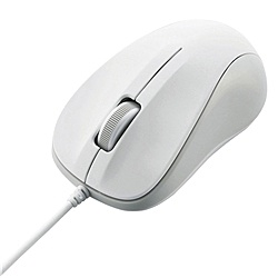 在庫目安:あり ELECOM M-K5URWH 希少 RS 法人向けマウス USB光学式有線マウス 3ボタン Sサイズ ホワイト EU RoHS指令準拠 即納