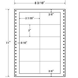 【送料無料】東洋印刷 L8L タックフォームラベル 8 3/ 10インチ×11インチ 10面付(1ケース500折)【在庫目安:お取り寄せ】| ラベル シール シート シール印刷 プリンタ 自作|PC&家電《CaravanYU 店》