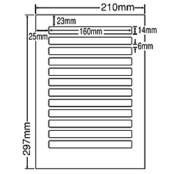 【送料無料】 東洋印刷 LDW12EF シートカットラベル A4版 12面付(1ケース500シート) 【在庫目安:お取り寄せ】| ラベル シール シート シール印刷 プリンタ 自作