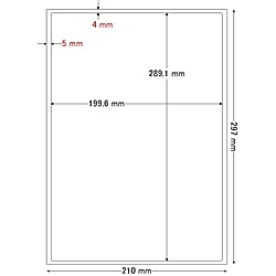 【送料無料】 東洋印刷 LDW1ZBF シートカットラベル A4版 1面付(1ケース500シート) 【在庫目安:お取り寄せ】| ラベル シール シート シール印刷 プリンタ 自作