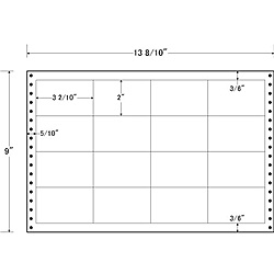 【貨物輸送無料】オリエント刷り上げる LB13B タックフォームラベル 13 8/ 10in×9in 16面付(1入れもの500折)【店卸し資産引き合い:お取り寄せ】| 下げ札 消印 居敷き 消印刷り上げる 印刷者 自作