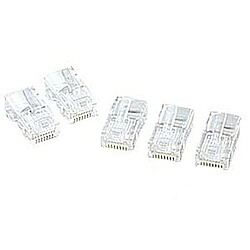 【送料無料】 サンワサプライ ADT-RJ45-100 RJ-45コネクタ（より線用・100個入り） 【在庫目安:お取り寄せ】| パソコン周辺機器 コネクタ コネクター プラグ モジュール