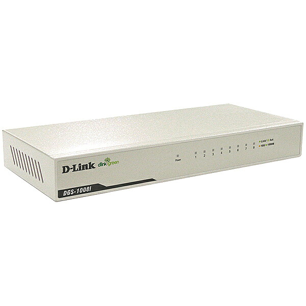 【貨物輸送無料】D-Link DGS-1008I/B1 DGS-1008I/ RM 8界面 10/ 100/ 1000BASE-T 省ワット数アンマネージメントスイッチングHUB（ワット数内蔵/ 愛好者受け答え/ 磁石付/ 2年言いはなつ）【店卸し資産標準尺度:お取り寄せ】| マイコン境界線の外側器機
