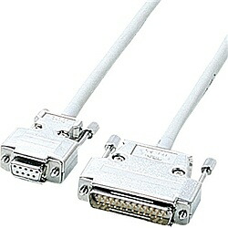 【送料無料】 サンワサプライ KRS-423XF10N RS-232Cケーブル（クロス・10m） 【在庫目安:お取り寄せ】