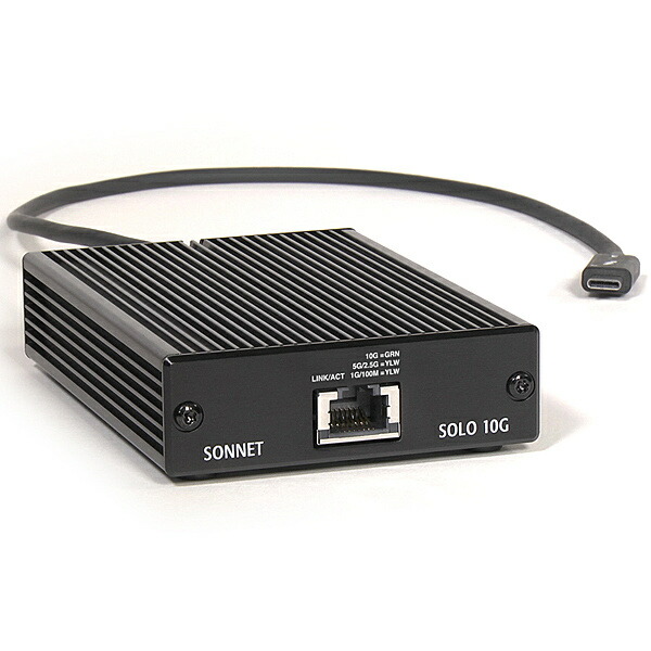 センチュリー 10Gbps LAN アダプター Thunderbolt3 Thunderbolt 3接続 10GbE LANアダプタ センチュリー CATB3LAN10G