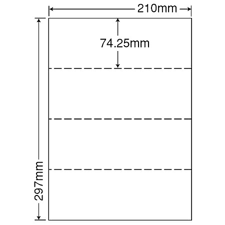 【貨物輸送無料】ナナクリエイト CLM-2 ミシン入マルチ付け札 A4（4面）【店卸し資産引き合い:お取り寄せ】| 摩り切る品 付け札消印 タック腰かけ タック付け札 付け札 質問用紙 タック 刷り上げる ラベル用紙-日用品雑貨・文房具・手芸