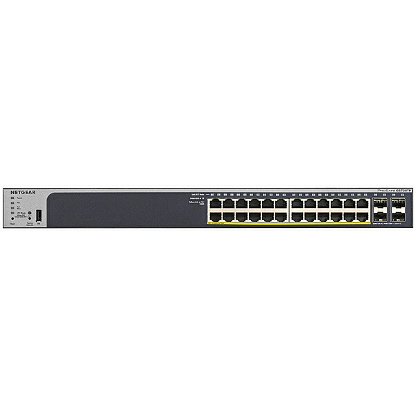 NETGEAR GS728TP-200AJS GS728TP PoE ギガ24Port 日本語対応 (190W ...