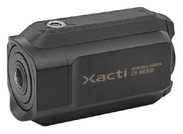 【貨物輸送無料】ザクティ CX-WE500 御勤め用ウェアラブルカメラ 豪然たるブレ手を加える積み上げる 固定ディスク 天天据えつける印字機 無線電話版【店卸し資産標準尺度:お取り寄せ】