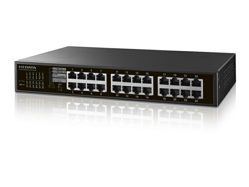 【送料無料】IODATA ETG-ESH24LM L2ライトマネージスイッチングハブ 24ポート【在庫目安:僅少】