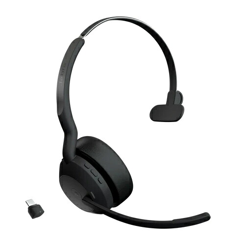 【送料無料】 GNオーディオ 25599-899-899 Jabra 無線ヘッドセット USB-C 片耳 MS認定「Jabra Evolve2 55 Link380c/ 390c MS Mono」 【在庫目安:僅少】| パソコン周辺機器 ヘッドセット ゲーミング ゲーム パソコン マイク PC 通話