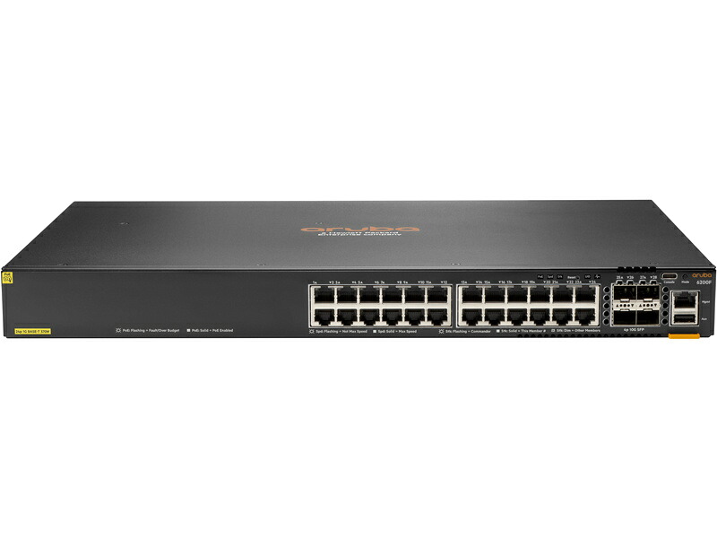 【送料無料】 S0M81A#ACF HPE Aruba Networking CX 6200F 24G 4SFP Switch 【在庫目安:お取り寄せ】| パソコン周辺機器 スイッチングハブ L3スイッチ レイヤー3スイッチ スイッチ ハブ L3 ネットワーク PC パソコン
