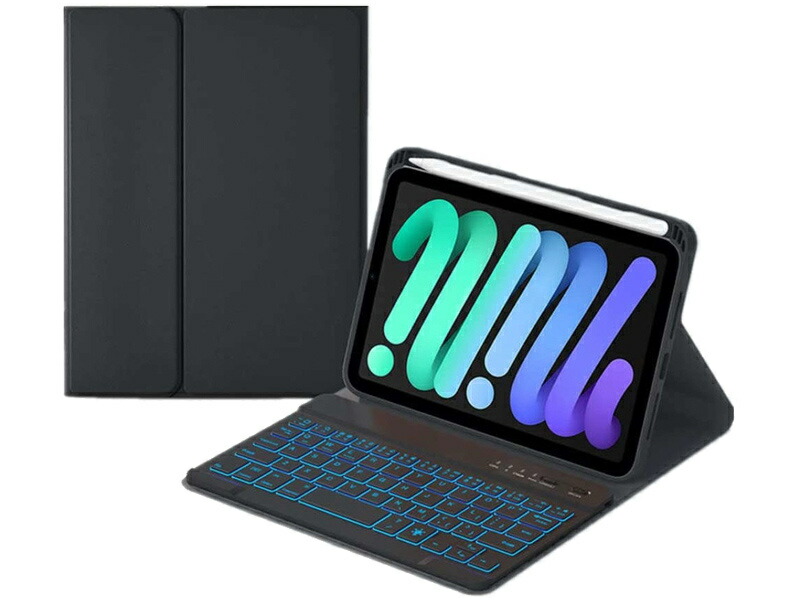 【送料無料】 エムディーエス MDS-BTKCIPM6BK iPad mini（第6世代）対応 ワイヤレスキーボード付ケース ブラック 【在庫目安:お取り寄せ】