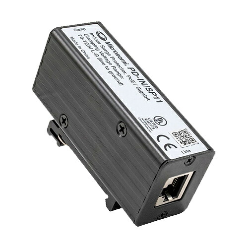 【送料無料】 Microchip PD-IN/SP11 屋内PoEサージプロテクタ 【在庫目安:お取り寄せ】