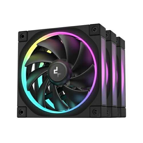 【貨物輸送無料】Deepcool R-FL12-BKAPN3-G FL12-3 IN 1/ 120粍入れもの気違い 3個入り口・入口風呂敷き包み/ 黒いこと/ 36個のARGB Gen2 LEDによる目あたらしいの点火装置効果/ MB同時発生相応う/ FDB/ 防振ダンパー/ 3相4極6拡張スロット原動機積み上げる