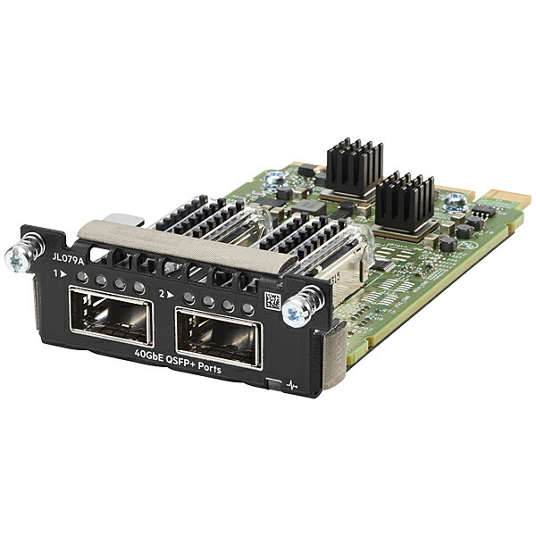 【送料無料】 JL079A HPE Aruba Networking 3810M 2QSFP+ 40GbE Module 【在庫目安:お取り寄せ】