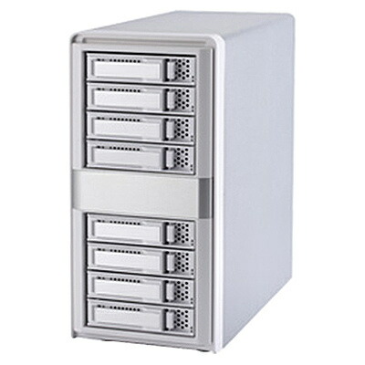 【貨物輸送無料】ARECA ARC-4038ML SATA III HDD8台積み上げる 外付型 JBOD容れもの Expanderなし【店卸し資産準拠集団:お取り寄せ】