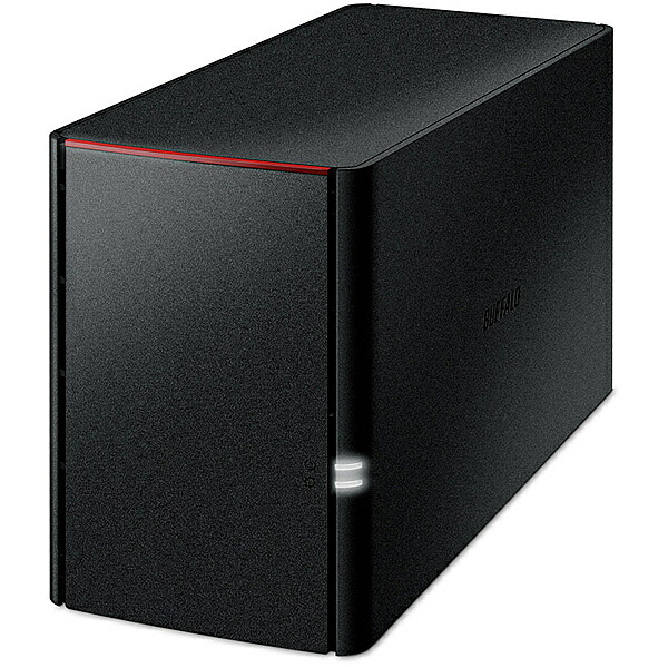 【送料無料】バッファロー LS220DN0802B LinkStation for SOHO ネットワークHDD 2ベイ 8TB【在庫目安:僅少】| NAS RAID レイド