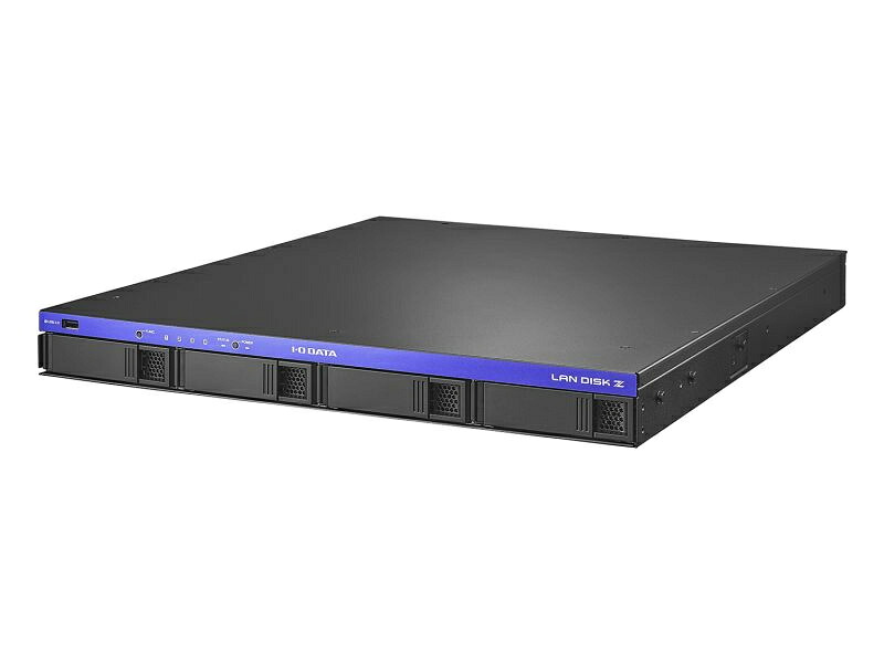 【送料無料】 IODATA HDL4-Z22WATB16U Windows Server IoT 2022 for Storage Workgroup 4ドライブ1Uラック法人向けNAS 16TB 【在庫目安:お取り寄せ】| パソコン周辺機器