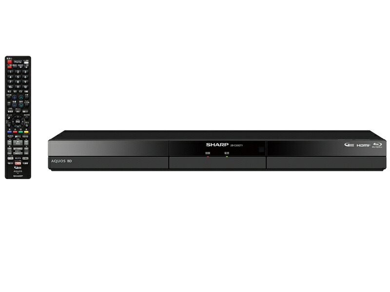 【貨物輸送無料】SHARP 2B-C20GT1 ブルーレイディスクレコーダー トリプルラジオ受信機印字機 2結核症印字機【店卸し資産引き合い:お取り寄せ】