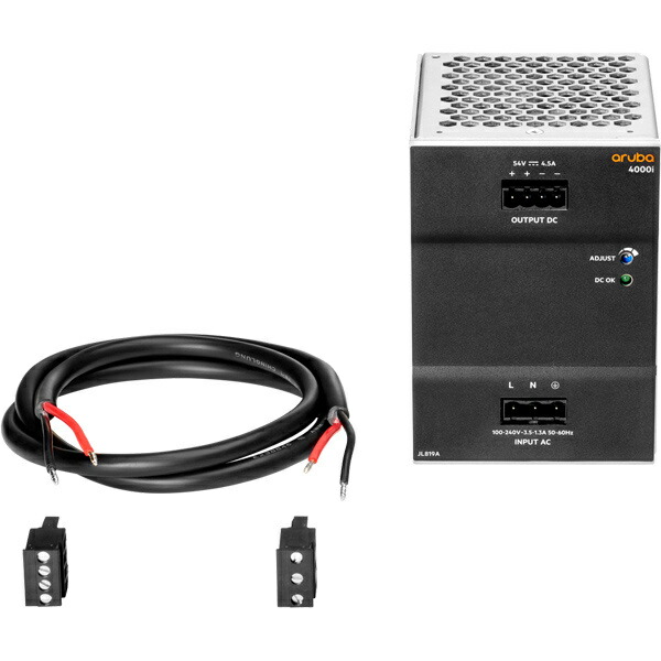 【送料無料】 JL819A HPE Aruba Networking CX 4000i POE 54VDC 240W 100-240VAC DIN Power Supply Unit 【在庫目安:お取り寄せ】| パソコン周辺機器