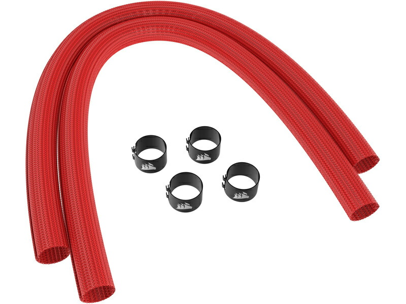 【送料無料】 コルセア(メモリ) CT-9010009-WW Tubing Sleeving Kit 450mm Red 【在庫目安:お取り寄せ】