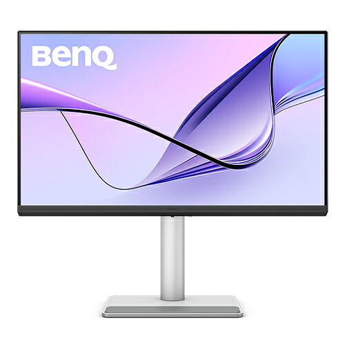 【送料無料】 BenQ MA270U Mac向け 液晶ディスプレイ 27型/ 3840×2160/ HDMIx2、USB Type-C 90W給電/ シルバー/ スピーカー付(3Wx2)/ IPS/ Display P3 95%/ VESA DisplayHDR 400/ 高さ調整/ ピボット/ HUB 【在庫目安:僅少】