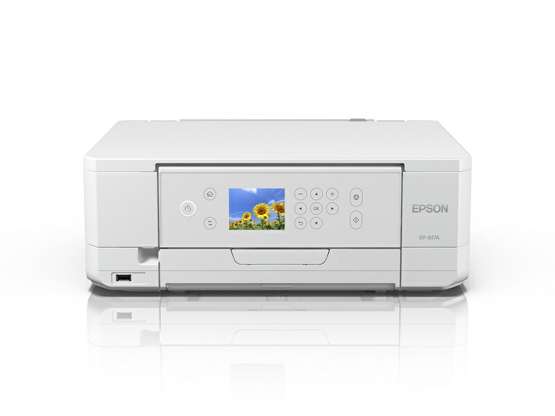 【送料無料】 EPSON EP-817A A4カラーインクジェット複合機/ Colorio/ 6色/ 無線LAN・Wi-Fi/ 2.7型液晶 【在庫目安:僅少】| プリンター プリンタ 複合機 24,721円