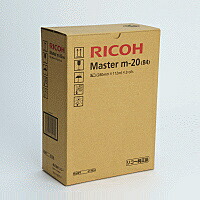 【送料無料】 リコー 613934 マスター m-20＜B4＞ 【在庫目安:お取り寄せ】