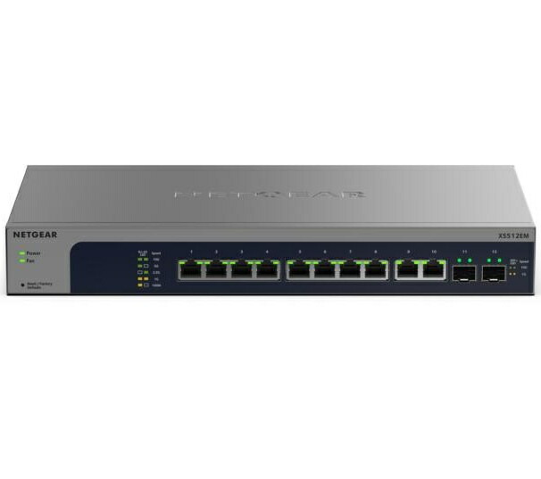 【送料無料】 NETGEAR XS512EM-200JPS XS512EM マルチギガ対応10Gx10ポート SFP+x2ポート イージースマートスイッチ 【在庫目安:僅少】 97,568円