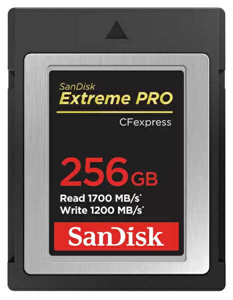 【送料無料】SDCFE-256G-JN4NN SanDisk エクストリーム プロ CFexpress Type B カード 256GB【在庫目安:お取り寄せ】
