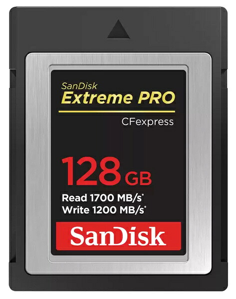 【送料無料】 SDCFE-128G-JN4NN SanDisk エクストリーム プロ CFexpress Type B カード 128GB 【在庫目安:お取り寄せ】