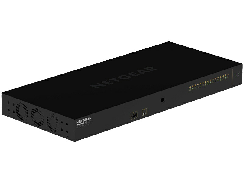【貨物輸送無料】NETGEAR XSM4216F-100AJS SFP+拡張スロット×16 フルマネージスイッチ【店卸し資産引き合い:お取り寄せ】