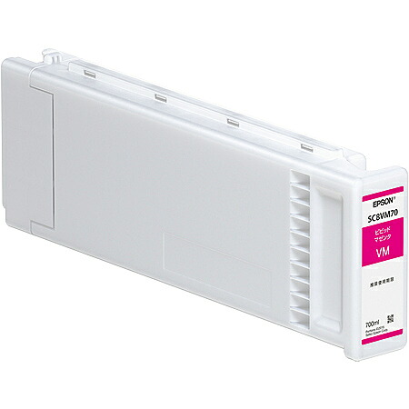 【送料無料】EPSON SC8VM70 SureColor用 インクカートリッジ/ 700ml(ビビッドマゼンタ)【在庫目安:お取り寄せ】| 消耗品 インク インクカートリッジ インクタンク 純正 インクジェット プリンタ 交換 新品 マゼンタ|PC&家電《CaravanYU 店》