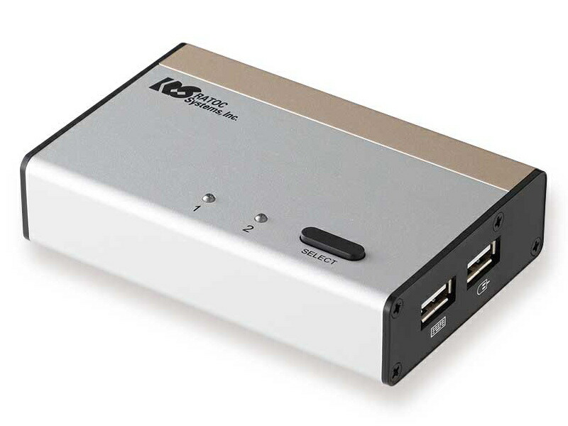 【送料無料】 ラトックシステム RS-230UDA DVIパソコン切替器（2台用） 【在庫目安:お取り寄せ】