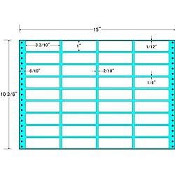 【送料無料】東洋印刷 MX15D タックフォームラベル 15インチ&times;10 3/ 6インチ 36面付(1ケース500折)【在庫目安:お取り寄せ】| ラベル シール シート シール印刷 プリンタ 自作｜PC＆家電《CaravanYU 店》