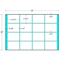 【送料無料】東洋印刷 MX15E タックフォームラベル 15インチ×10インチ 16面付(1ケース500折)【在庫目安:お取り寄せ】| ラベル シール シート シール印刷 プリンタ 自作|PC&家電《CaravanYU 店》