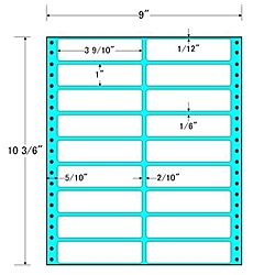 【送料無料】 東洋印刷 M9V タックフォームラベル 9インチ×10 3/ 6インチ 18面付(1ケース500折) 【在庫目安:お取り寄せ】| ラベル シール シート シール印刷 プリンタ 自作