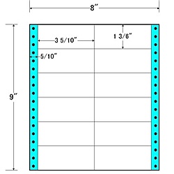 【送料無料】東洋印刷 MM8C タックフォームラベル 8インチ&times;9インチ 12面付(1ケース500折)【在庫目安:お取り寄せ】| ラベル シール シート シール印刷 プリンタ 自作｜PC＆家電《CaravanYU 店》