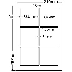 【貨物輸送無料】オリエント刷り上げる LDW6キーパー シートカットラベル A4版 6面付(1容れもの500腰かけ)【店卸し資産引き合い:お取り寄せ】| 付け札 消印 腰かけ 消印刷り上げる 印刷者 自作 日用品雑貨・文房具・手芸-ラベル用紙-文房具・事務用品