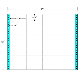 【送料無料】 東洋印刷 MH15L タックフォームラベル 15インチ×12インチ 32面付(1ケース500折) 【在庫目安:お取り寄せ】| ラベル シール シート シール印刷 プリンタ 自作