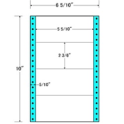 【送料無料】 東洋印刷 MM6D タックフォームラベル 6 5/ 10インチ×10インチ 4面付(1ケース1000折) 【在庫目安:お取り寄せ】| ラベル シール シート シール印刷 プリンタ 自作