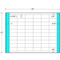 【送料無料】 東洋印刷 MT15A タックフォームラベル 15インチ×11インチ 60面付(1ケース500折) 【在庫目安:お取り寄せ】| ラベル シール シート シール印刷 プリンタ 自作