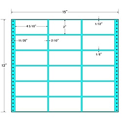 【貨物輸送無料】オリエント刷り上げる MX15B タックフォームラベル 15in×13in 18面付(1入れもの500折)【店卸し資産引き合い:お取り寄せ】| 下げ札 消印 居敷き 消印刷り上げる 印刷者 自作