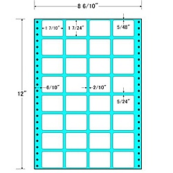 【送料無料】東洋印刷 MM8J タックフォームラベル 8 6/ 10インチ&times;12インチ 32面付(1ケース500折)【在庫目安:お取り寄せ】| ラベル シール シート シール印刷 プリンタ 自作｜PC＆家電《CaravanYU 店》