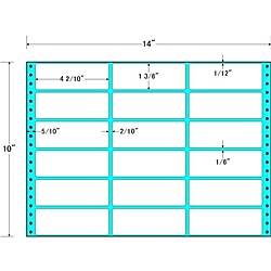 【送料無料】東洋印刷 M14B タックフォームラベル 14インチ×10インチ 18面付(1ケース500折)【在庫目安:お取り寄せ】| ラベル シール シート シール印刷 プリンタ 自作|PC&家電《CaravanYU 店》