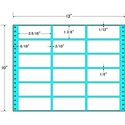 【送料無料】東洋印刷 MT13W タックフォームラベル 13インチ&times;10インチ 18面付(1ケース500折)【在庫目安:お取り寄せ】| ラベル シール シート シール印刷 プリンタ 自作｜PC＆家電《CaravanYU 店》