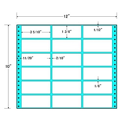 【送料無料】東洋印刷 M12W タックフォームラベル 12インチ×10インチ 18面付(1ケース500折)【在庫目安:お取り寄せ】| ラベル シール シート シール印刷 プリンタ 自作|PC&家電《CaravanYU 店》