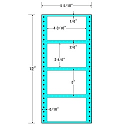 【貨物輸送無料】オリエント刷り上げる R5H タックフォームラベル 5 5/ 10in×12in 4面付(1入れもの1000折)【店卸し資産引き合い:お取り寄せ】| 下げ札 消印 居敷き 消印刷り上げる 印刷者 自作